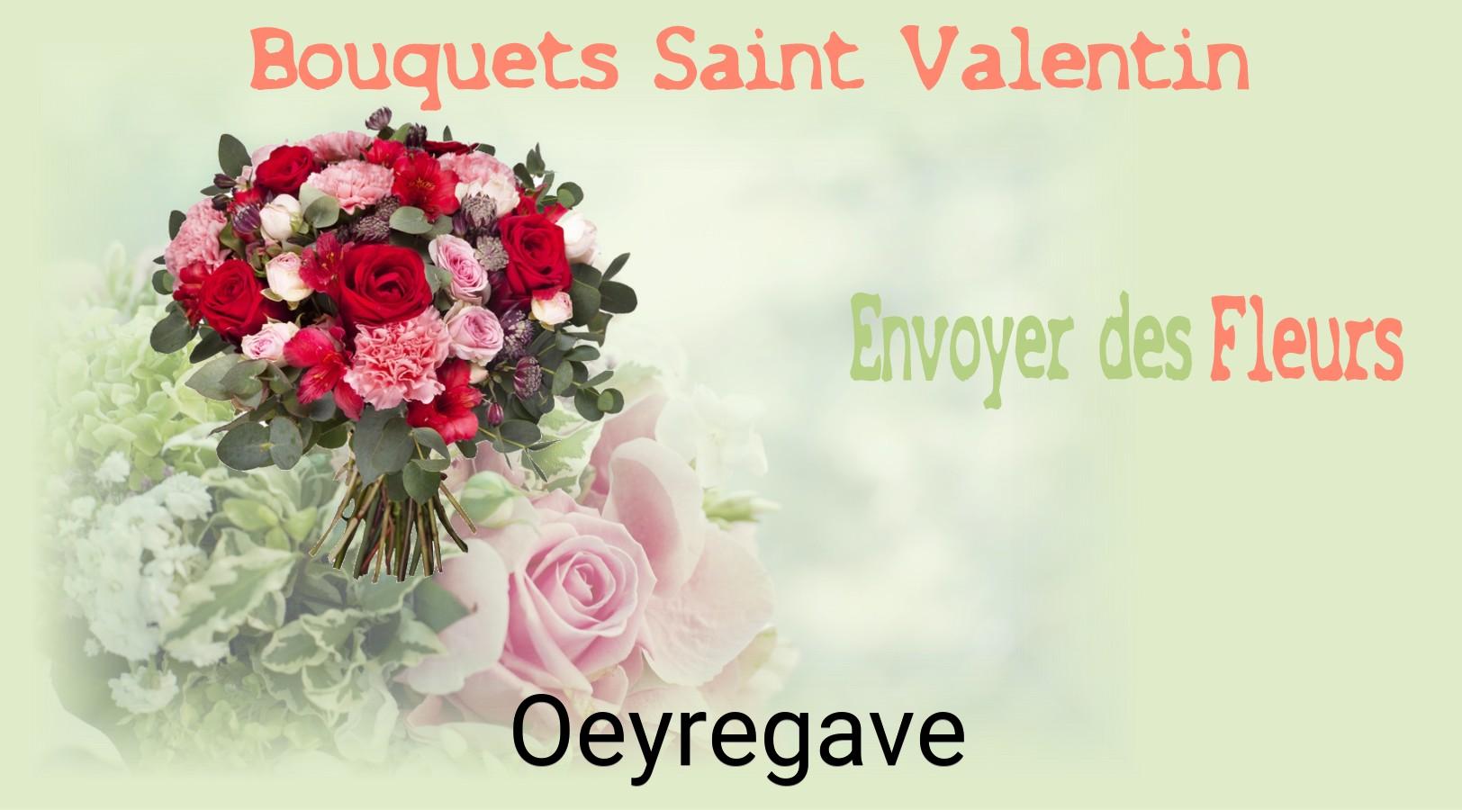 Roses de Saint-Valentin livrées à Oeyregave